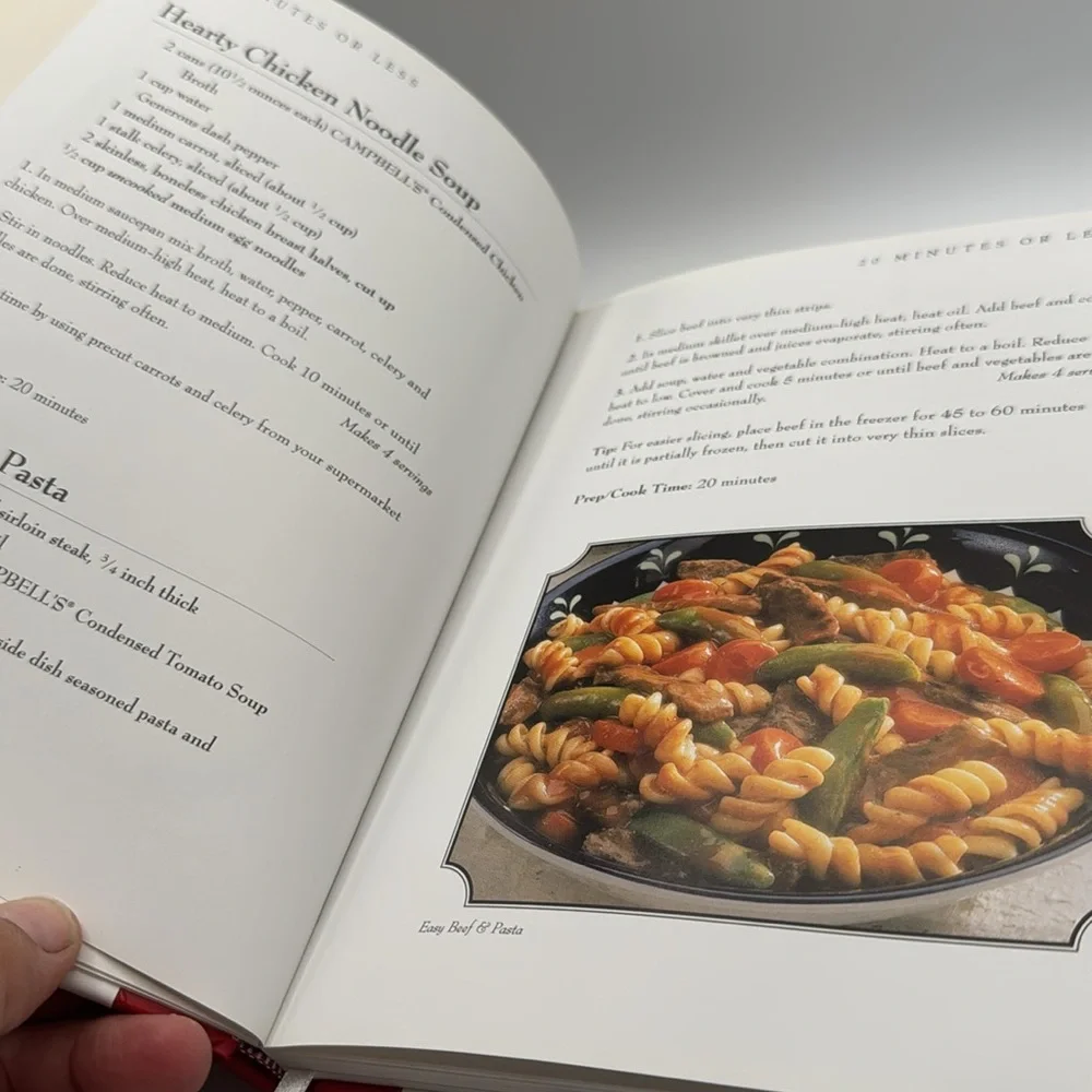 Campbell's Classic Recipes Cookbook great for Campbell’s collectors 100+pages